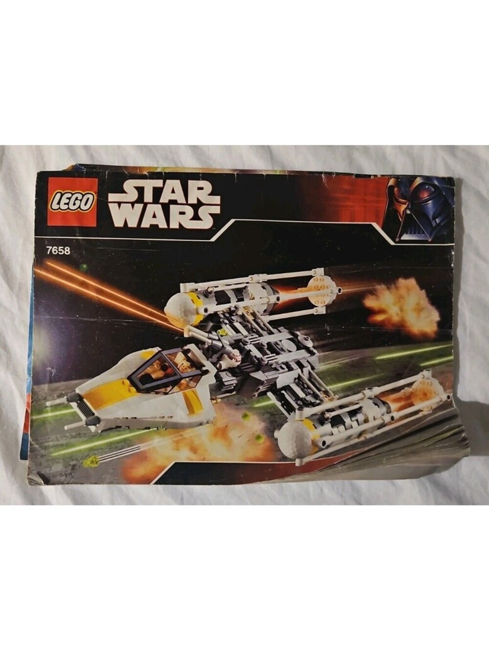 LEGO Star Wars 7658 Y-Wing Fighter Instruction Manual ONLY 2007